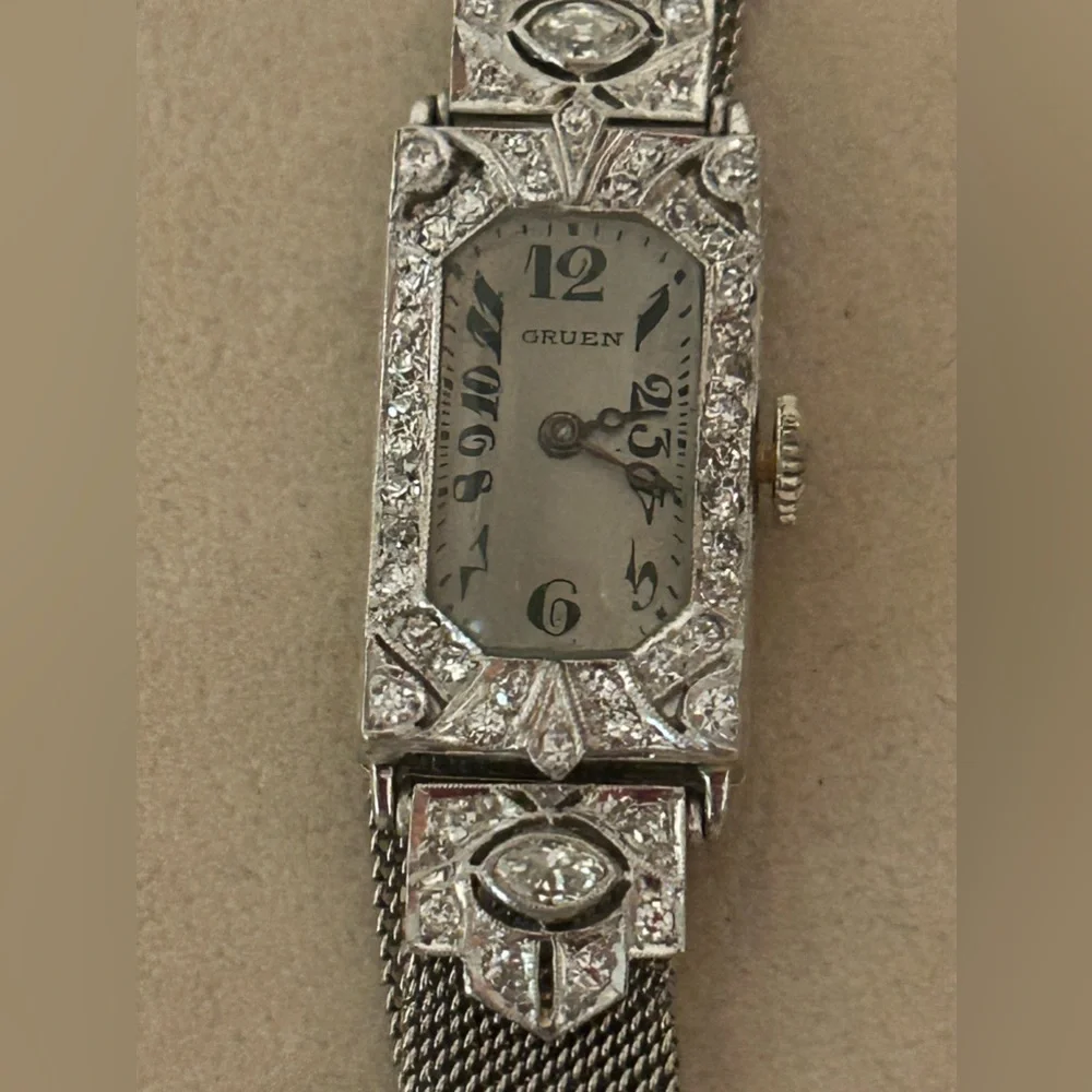 Antique Art Deco Gruen Watch